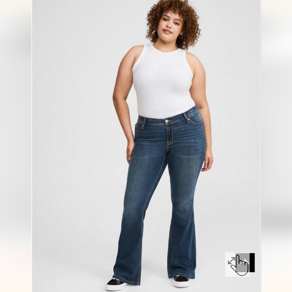 Torrid Luxe Slim Boot Jean - Super Stretch Medium Wash